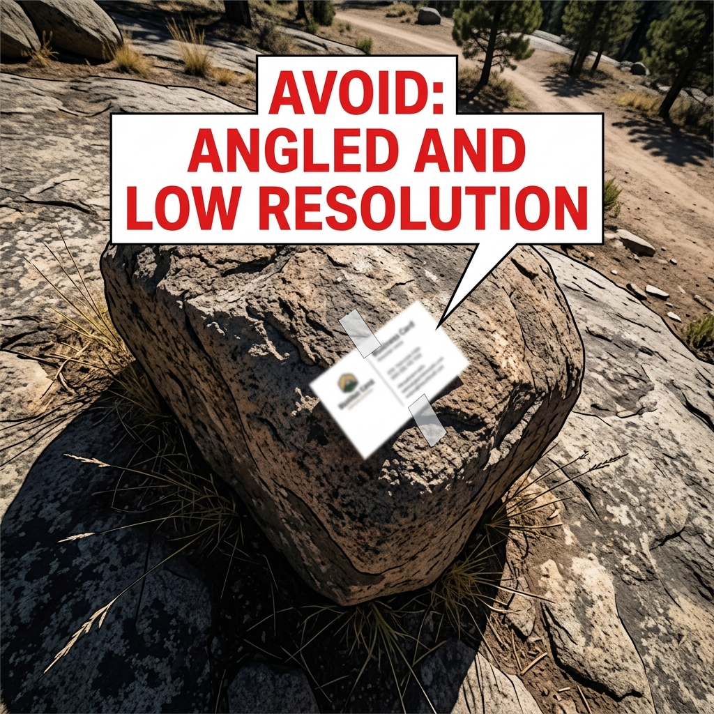 Incorrect Photo Setup